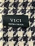 VICI 100% Polyester Houndstooth Ivory Blazer Size XS - photo 6
