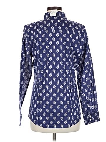 J.Crew Factory Store Long Sleeve Button-Down Shirt (view 2)