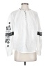 Jade White Long Sleeve Blouse Size S - photo 1