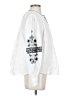 Jade White Long Sleeve Blouse Size S - photo 4