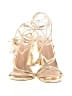 Just Fab Gold Sandals Size 7 1/2 - photo 2