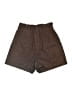o.p.t Solid Brown Khaki Shorts Size S - photo 1