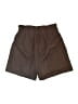 o.p.t Solid Brown Khaki Shorts Size S - photo 2