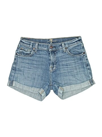 7 For All Mankind Denim Shorts (view 1)