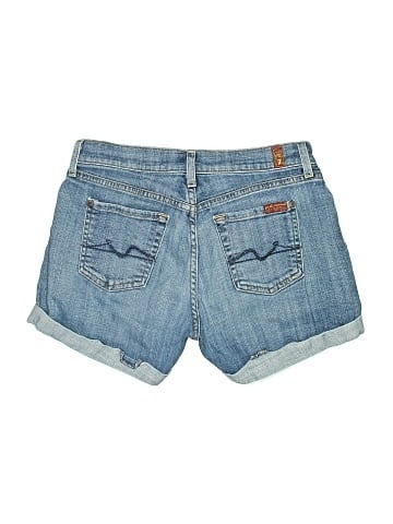 7 For All Mankind Denim Shorts (view 2)