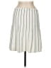 Theory Stripes Ivory Casual Skirt Size M - photo 2