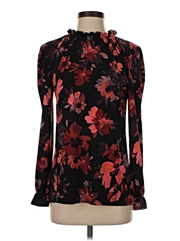 Adrienne Vittadini Long Sleeve Blouse (view 1)