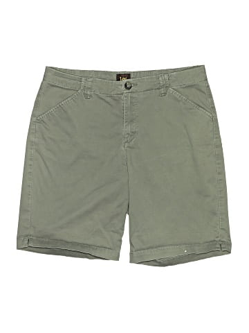 Lee Khaki Shorts (view 1)
