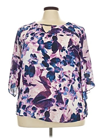 Avenue 3/4 Sleeve Blouse (view 1)