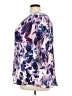 Avenue 100% Polyester Purple 3/4 Sleeve Blouse Size 22 Plus - photo 5