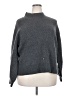 GOODTHREADS Solid Gray Turtleneck Sweater Size XXL - photo 1