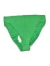 Sanctuary Stripes Green Swimsuit Bottoms Size XL - photo 1