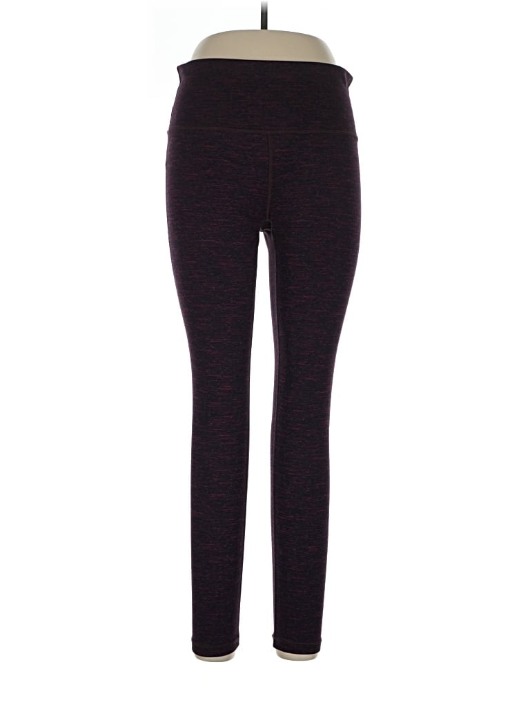 Pre-owned Gap Fit Active Pants In Purple