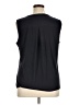 Anne Klein Black Sleeveless Blouse Size XL - photo 2