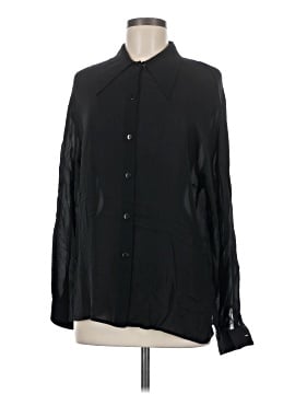Ann Taylor Long Sleeve Silk Top