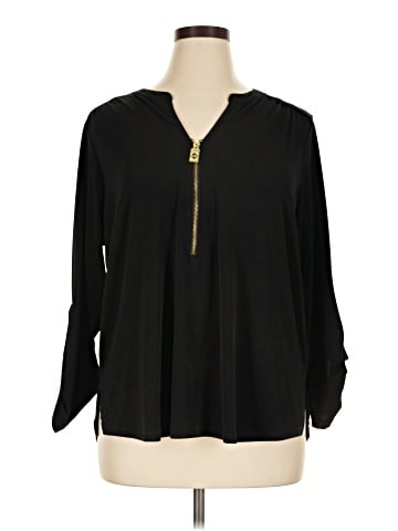MICHAEL Michael Kors Long Sleeve Blouse (view 1)