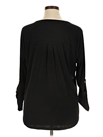MICHAEL Michael Kors Long Sleeve Blouse (view 2)