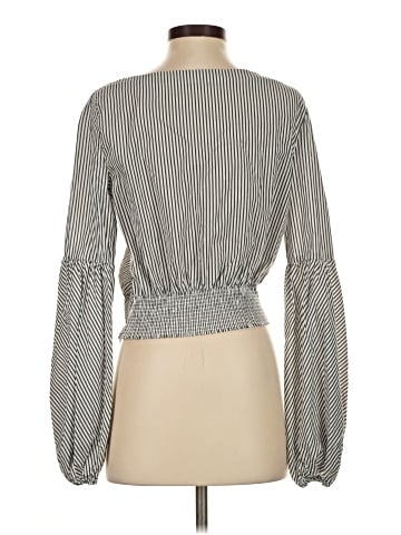 Bebe Long Sleeve Blouse (view 2)