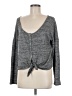 Express One Eleven Gray Long Sleeve Top Size M - photo 1