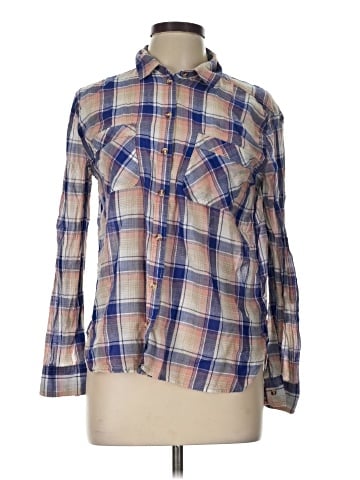 BDG Long Sleeve Button-Down Shirt (view 1)