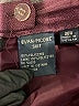 Evan Picone 100% Polyester Solid Burgundy Formal Skirt Size 20 - photo 4