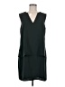 Reiss 100% Polyester Solid Black Cocktail Dress Size 8 - photo 1