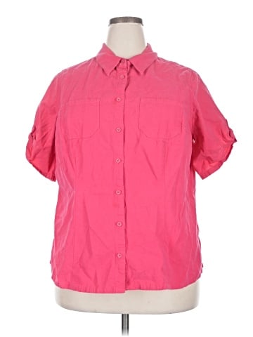 White Stag Short Sleeve Button-Down Shirt (view 1)