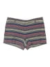Ann Taylor LOFT 100% Cotton Chevron-herringbone Blue Shorts Size 14 - photo 1