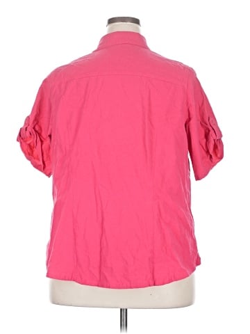 White Stag Short Sleeve Button-Down Shirt (view 2)