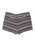 Ann Taylor LOFT 100% Cotton Chevron-herringbone Blue Shorts Size 14 - photo 2
