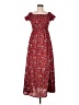 Shein 100% Polyester Paisley Red Casual Dress Size M - photo 1