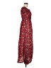 Shein 100% Polyester Paisley Red Casual Dress Size M - photo 4
