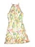 Rococo Sand Tropical Yellow Pink Casual Dress Size XS - photo 2
