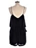 Express 100% Polyester Solid Black Romper Size 12 - photo 2