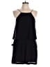 Express 100% Polyester Solid Black Romper Size 12 - photo 1