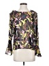 Guess Purple 3/4 Sleeve Blouse Size S - photo 1
