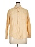 Lola River 100% Cotton Solid Tan Long Sleeve Button-Down Shirt Size XL - photo 1