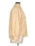 Lola River 100% Cotton Solid Tan Long Sleeve Button-Down Shirt Size XL - photo 4