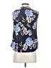 Daniel Rainn 100% Silk Floral Blue Sleeveless Silk Top Size S (petite) - photo 2