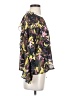 Guess Purple 3/4 Sleeve Blouse Size S - photo 4