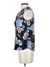 Daniel Rainn 100% Silk Floral Blue Sleeveless Silk Top Size S (petite) - photo 5
