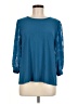 CeCe Teal 3/4 Sleeve Top Size M - photo 1