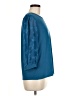 CeCe Teal 3/4 Sleeve Top Size M - photo 4