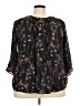 Daniel Rainn 100% Polyester Black 3/4 Sleeve Blouse Size 18 - photo 1