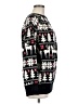 J.ING 100% Acrylic Print Black Pullover Sweater Size M - photo 4