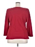 Coldwater Creek 100% Polyester Red 3/4 Sleeve Top Size 20 - photo 2