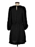 H&M Solid Black Casual Dress Size S - photo 2