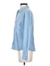 Modern Works Blue Long Sleeve Blouse Size S - photo 5