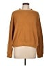 Gap Solid Brown Pullover Sweater Size L - photo 1
