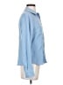 Modern Works Blue Long Sleeve Blouse Size S - photo 4